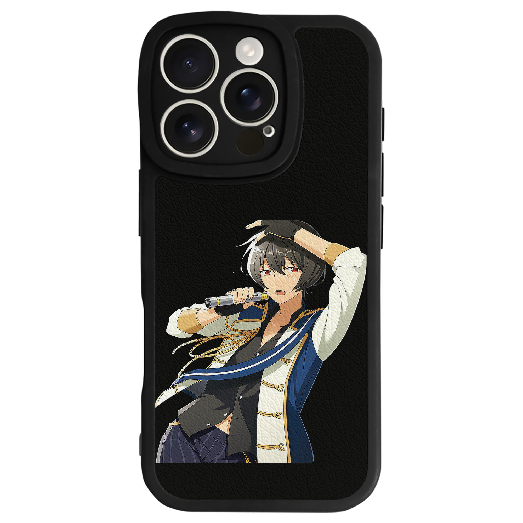 （画像用） あんさんぶるスターズ! Ensemble Stars 【iPhone 16シリーズ対応】シリコンスマホケース（レザー調） 材質：シリコン